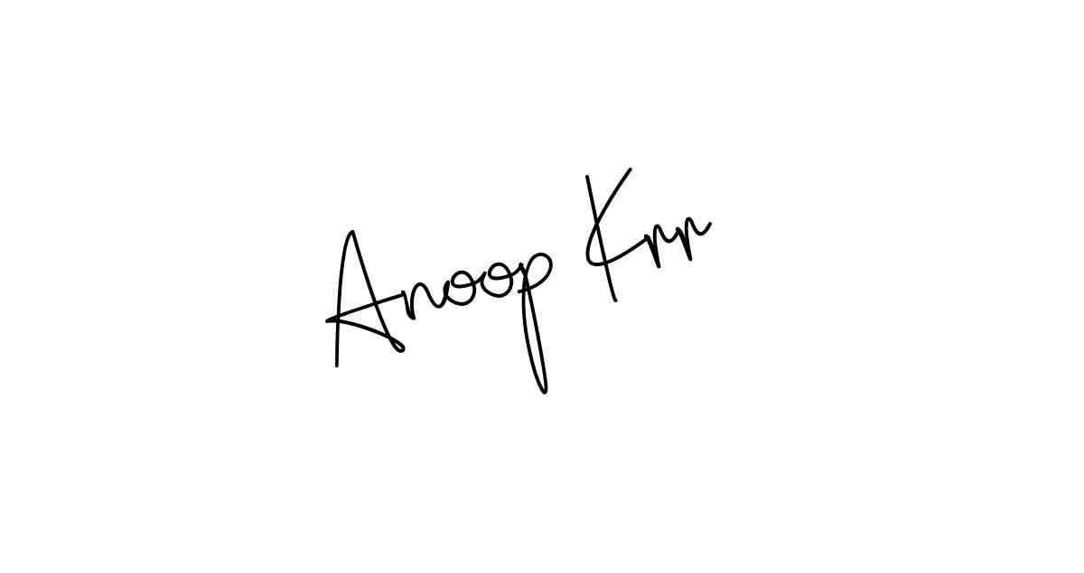 Anoop Krr name signatures